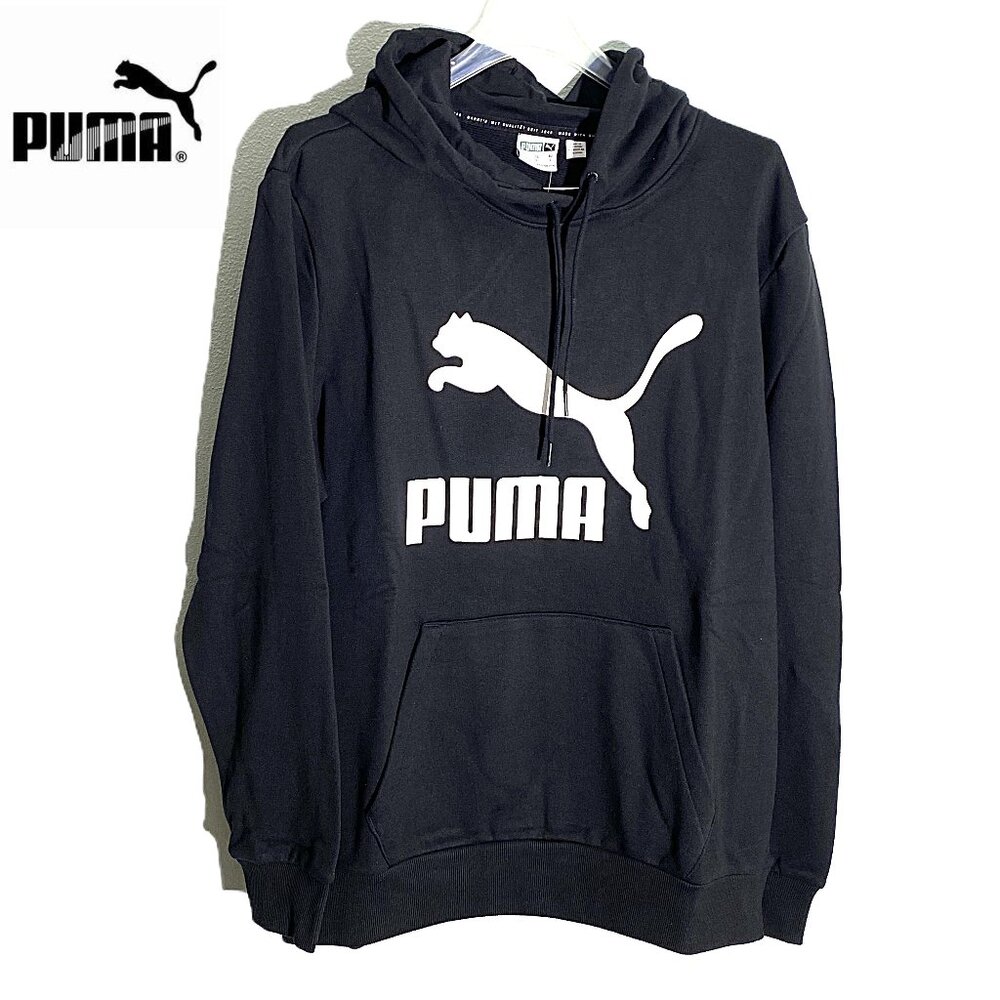 NWT Men’s PUMA Classics Logo
Men's Hoodie
Size: Large
Color: Black